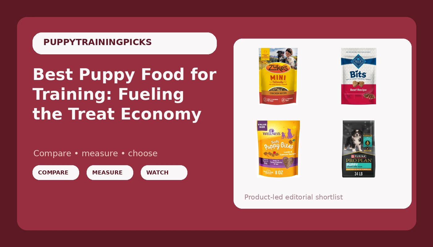 Best Puppy Food for Training: Fueling the Treat Economy - PuppyTrainingPicks review with measurements and honest opinion