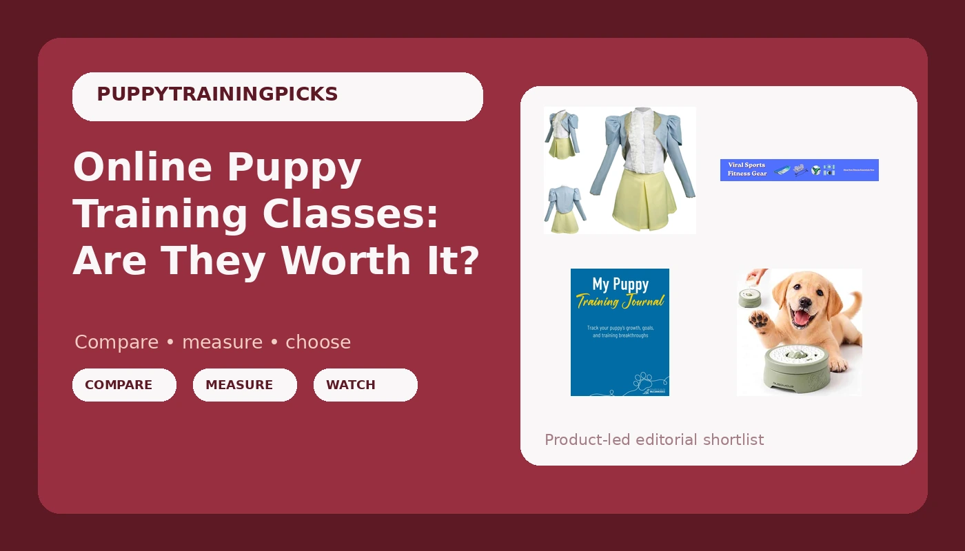 Online Puppy Training Classes: Are They Worth It? - PuppyTrainingPicks review with measurements and honest opinion