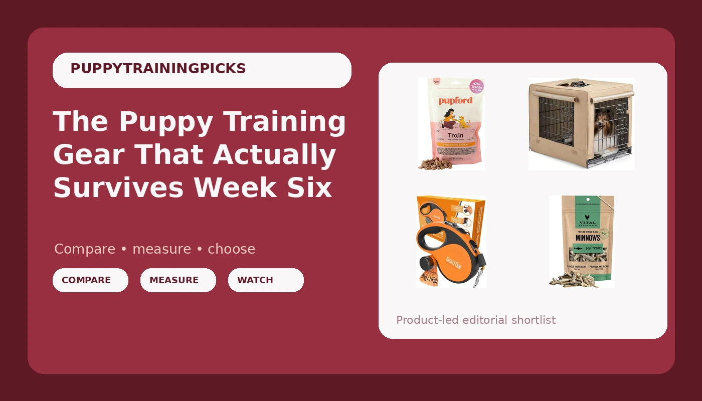 The Puppy Training Gear That Actually Survives Week Six